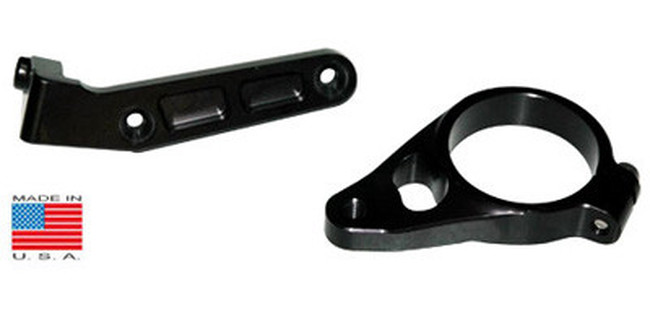 Steering Damper Mount for SD068 - For 06-16 Yamaha R6 - Click Image to Close