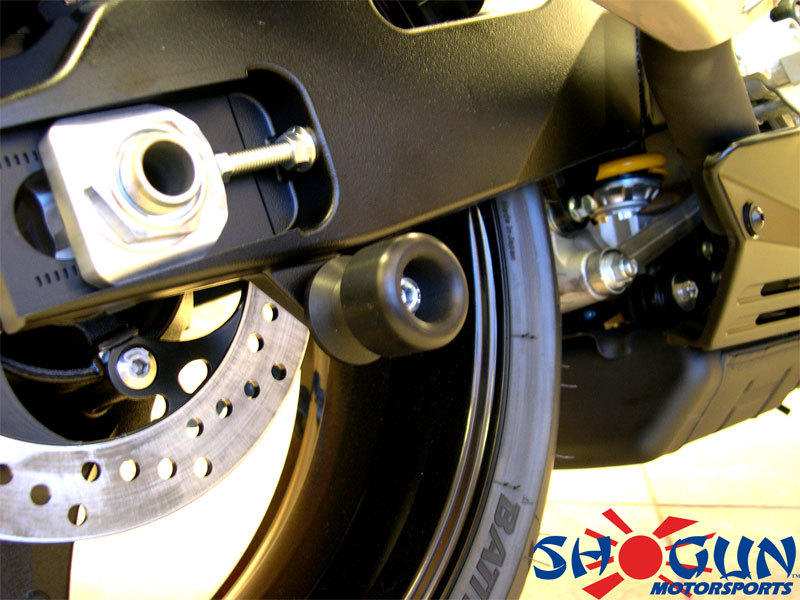 No Cut Black Complete Slider Kit - For 08-10 Suzuki GSXR600 GSXR750 - Click Image to Close