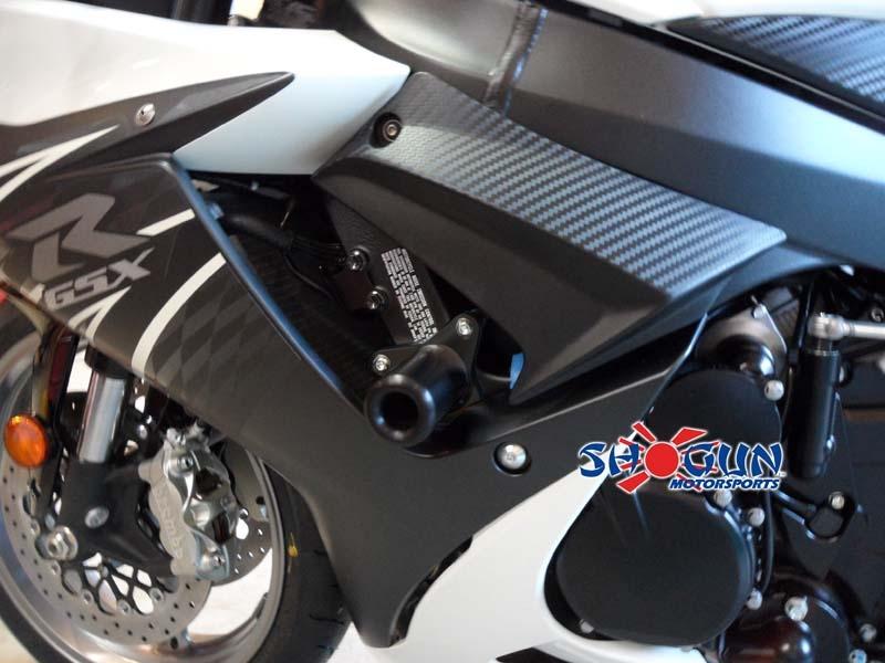 No Cut Black Complete Slider Kit - For 11-19 Suzuki GSXR600/750 - Click Image to Close