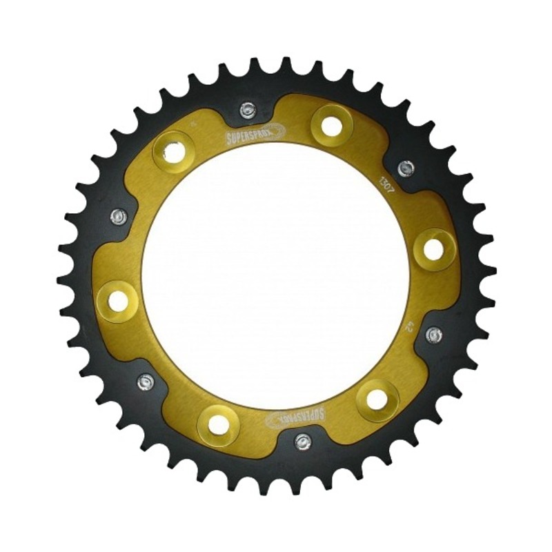 Stealth Rear Sprocket 42T Gold - Honda CBR600 - Click Image to Close