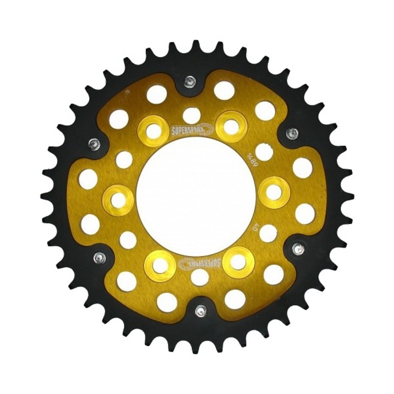 Stealth Rear Sprocket 39T Gold - Kawasaki Ninja KLZ Z - Click Image to Close