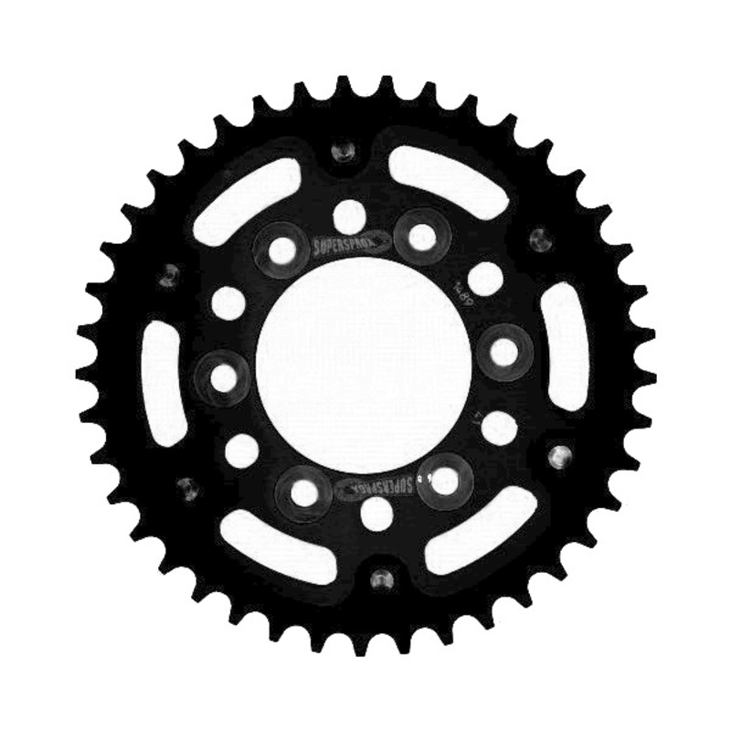 Stealth Rear Sprocket 41T - Black - Kawasaki Ninja KLZ Z - Click Image to Close