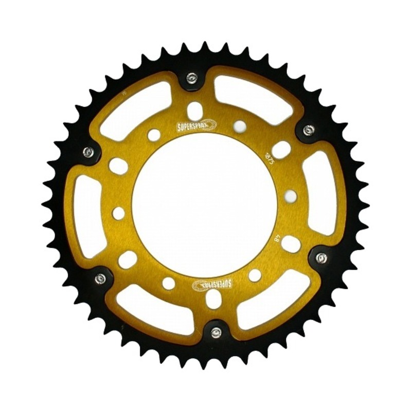 Stealth Rear Sprocket 48T Gold - Yamaha R6/S - Click Image to Close