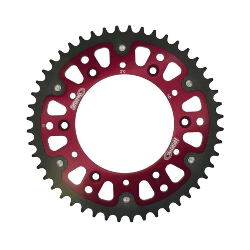 Stealth Rear Sprocket 48T Red - Honda CRF CR XR - Click Image to Close