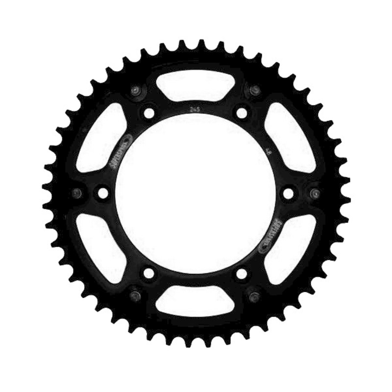 Stealth Rear Sprocket 48T - Black - Yamaha YZ WR TTR - Click Image to Close