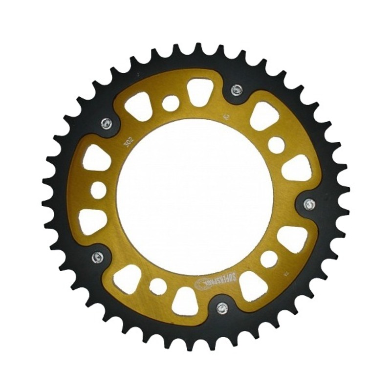 Stealth Rear Sprocket 43T Gold - Honda CBR VTR - Click Image to Close