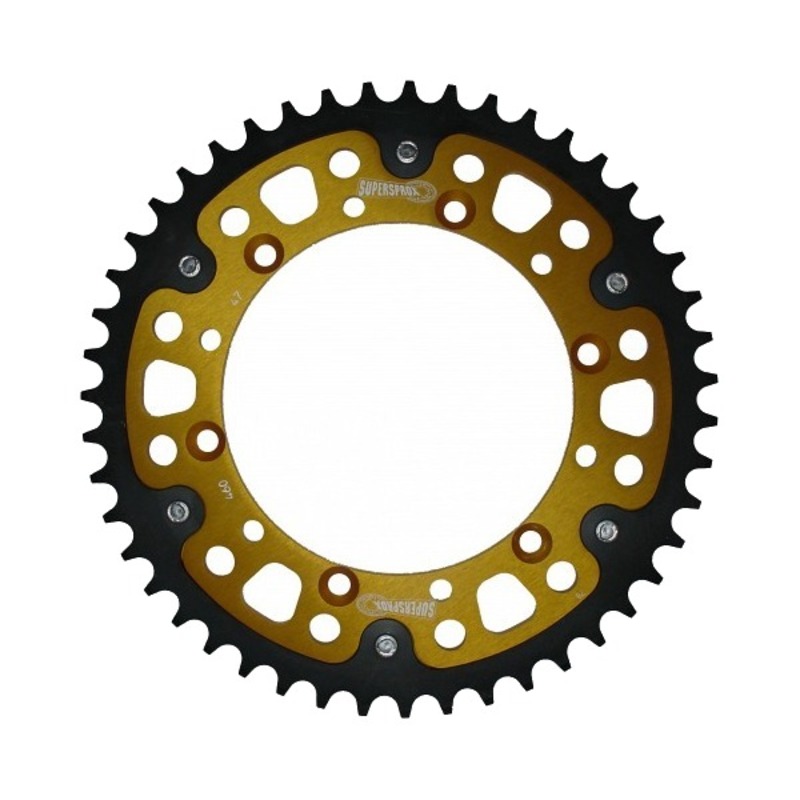 Stealth Rear Sprocket 50T Gold - Kawasaki KX KDX KLX - Click Image to Close