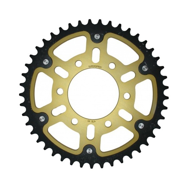 Stealth Rear Sprocket 45T Gold - Kawasaki Ninja Versys Vulcan - Click Image to Close