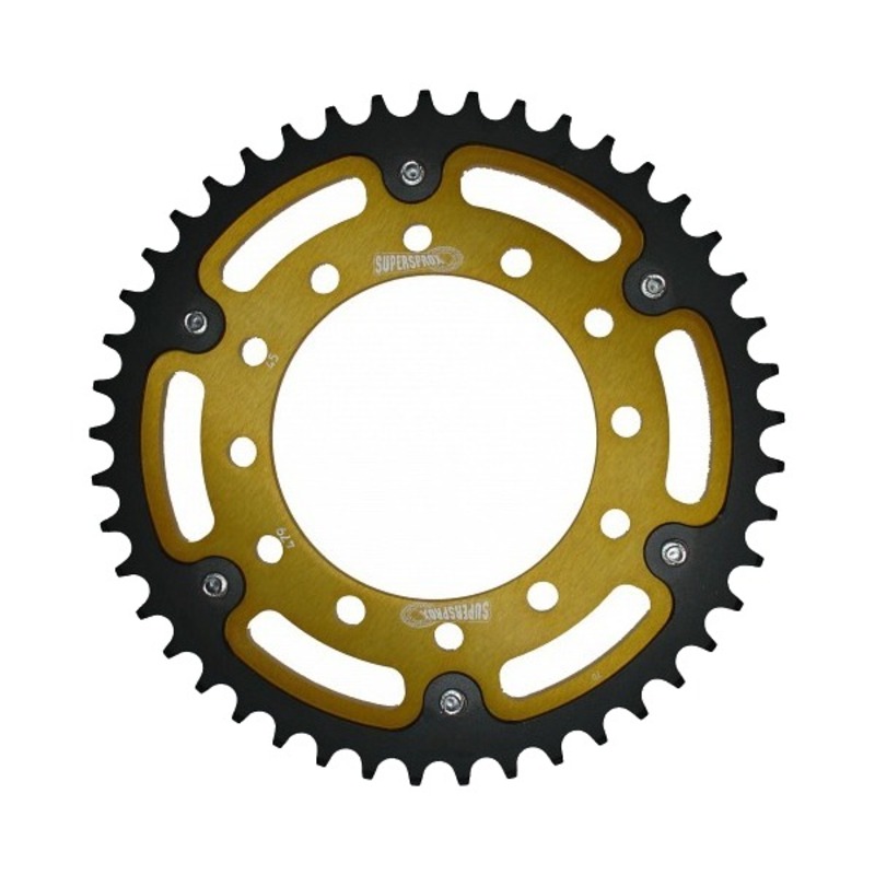 Stealth Rear Sprocket 45T Gold - Kawasaki Suzuki Yamaha - Click Image to Close