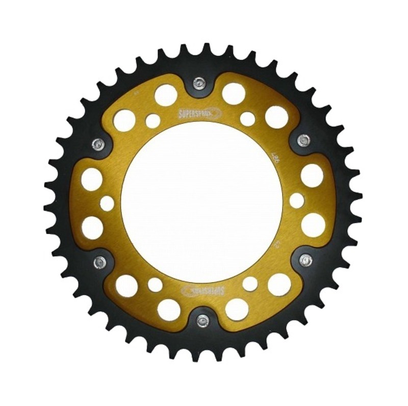 Stealth Rear Sprocket 42T Gold - Kawasaki Yamaha - Click Image to Close