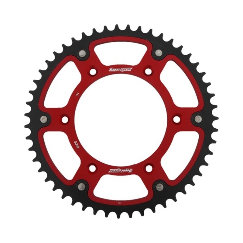 Stealth Rear Sprocket 51T Red - Beta - Click Image to Close