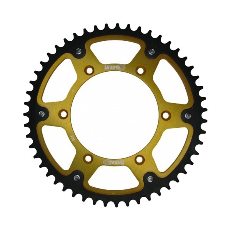 Stealth Rear Sprocket 51T Gold - Suzuki RM RMZ DR - Click Image to Close