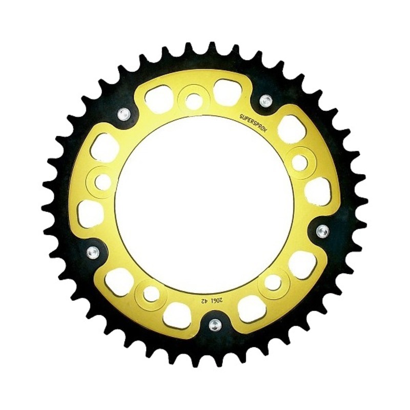 Stealth Rear Sprocket 42T Gold - KTM Adventure - Click Image to Close