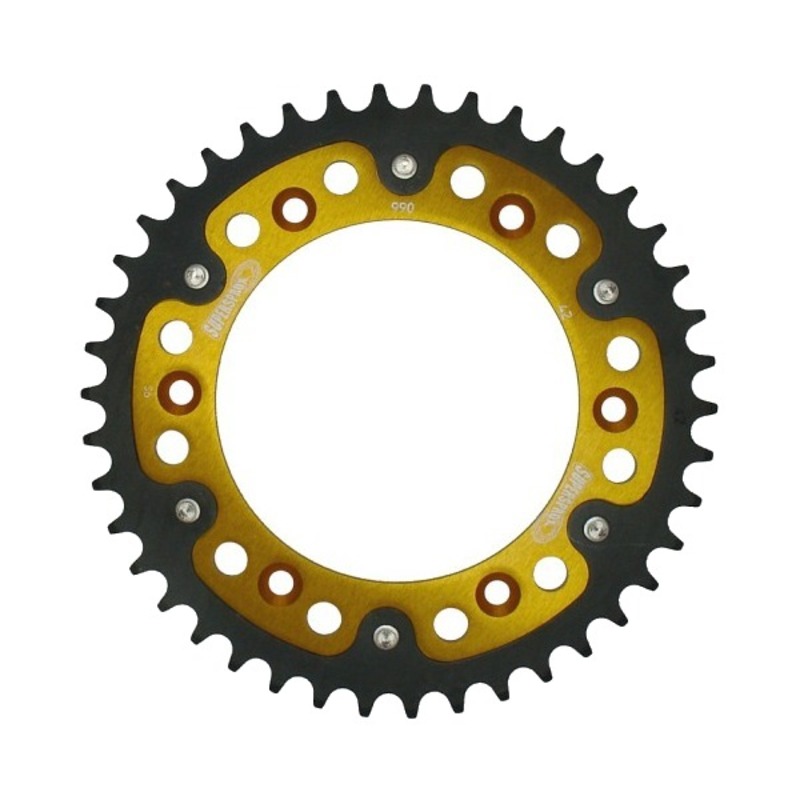 Stealth Rear Sprocket 42T Gold - KTM Husqvarna - Click Image to Close