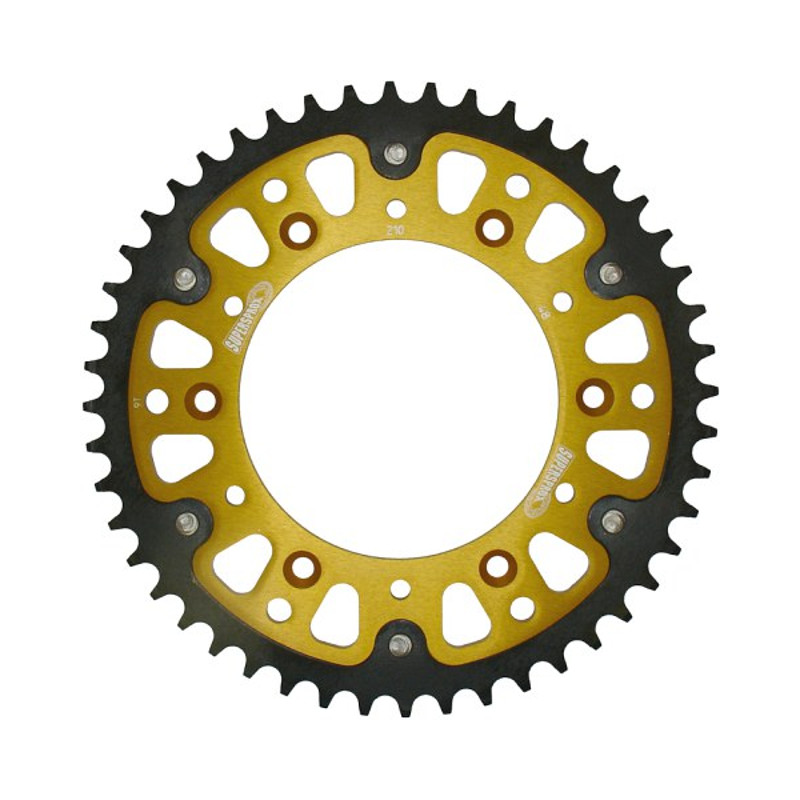 Stealth Rear Sprocket 48T Gold - Honda CR CRF XR - Click Image to Close