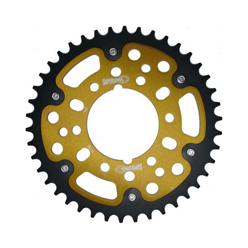 Stealth Rear Sprocket 43T Gold - Kawasaki Ninja Versys Vulcan - Click Image to Close