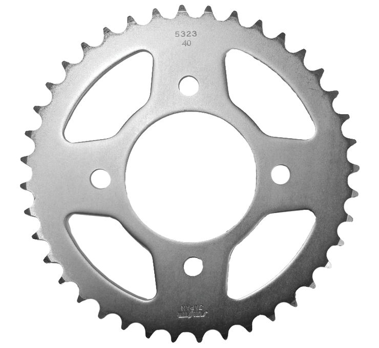 Rear Steel Sprocket 40T - For 69-82 Honda CB 650/750 - Click Image to Close