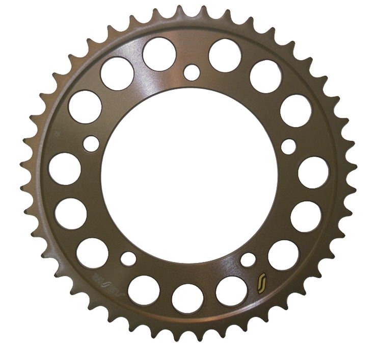 Works Triplestar Aluminum Rear Sprocket 48T - For 00-12 VStrom GSXR SV - Click Image to Close