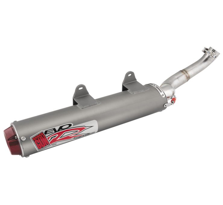 EVO R Slip On Exhaust w/ S/A - For 06-20 Yamaha Raptor 700 - Click Image to Close