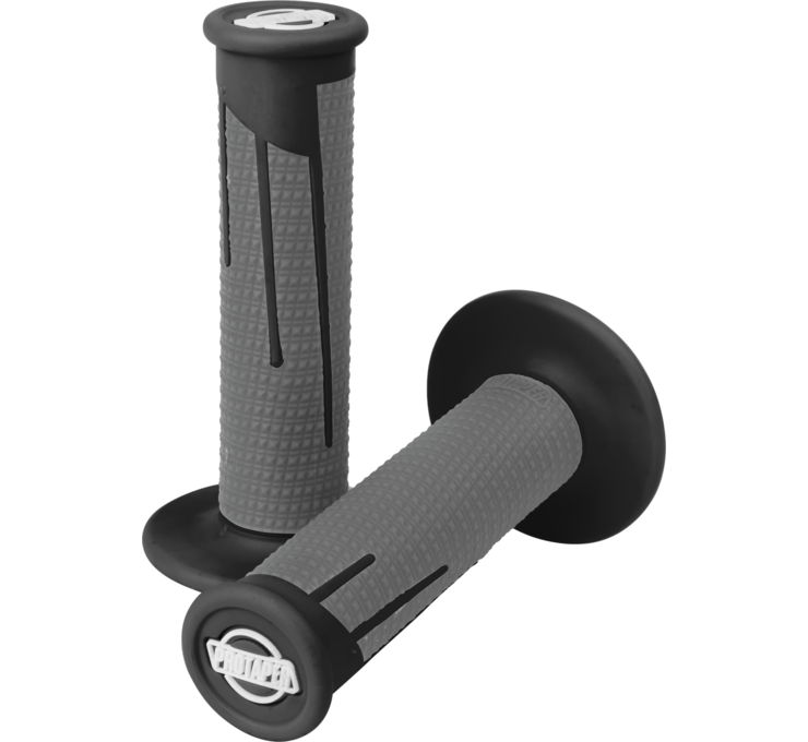 Clamp On Full Diamond Grip System - Black & Dark Gray - Click Image to Close