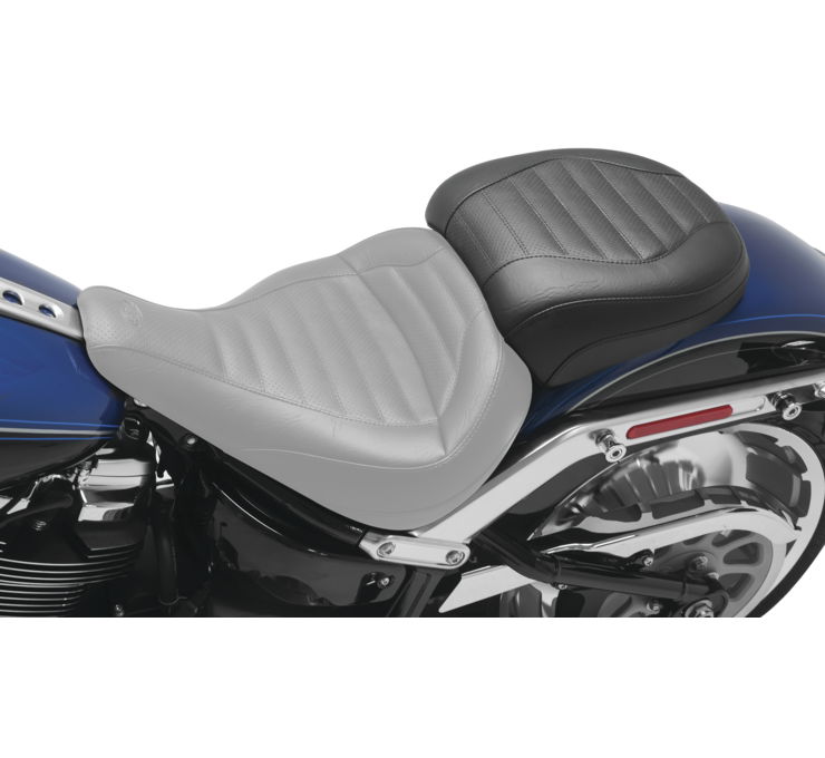 Touring Vinyl Pillion Pad - For 18-19 HD FLFB Softail Fat Boy - Click Image to Close