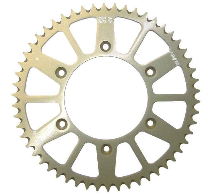 Works Triplestar Aluminum Rear Sprocket 53T - Click Image to Close