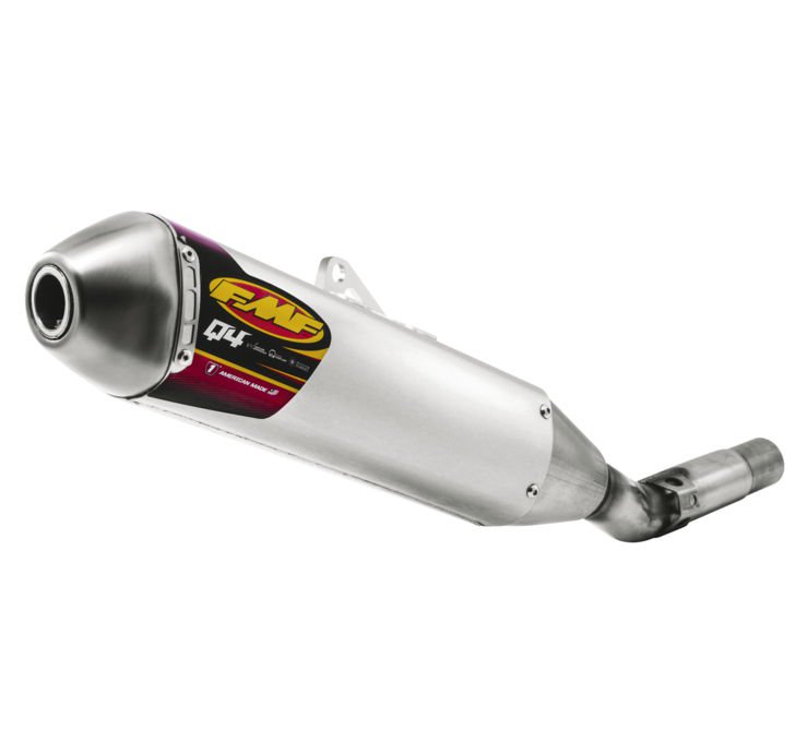 Q4 Hex Slip On Exhaust - For Most 07-16 250-500 KTM 4T - Click Image to Close