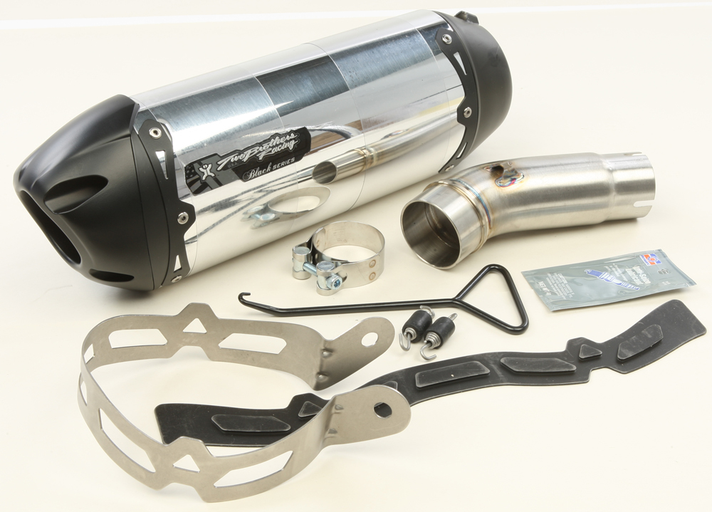 S1R Slip On Exhaust Aluminum - For 11-24 Suzuki GSXR 600/750 - Click Image to Close