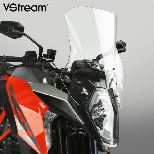 Clear VStream Sport Touring Windscreen - for KTM SuperDuke GT - Click Image to Close