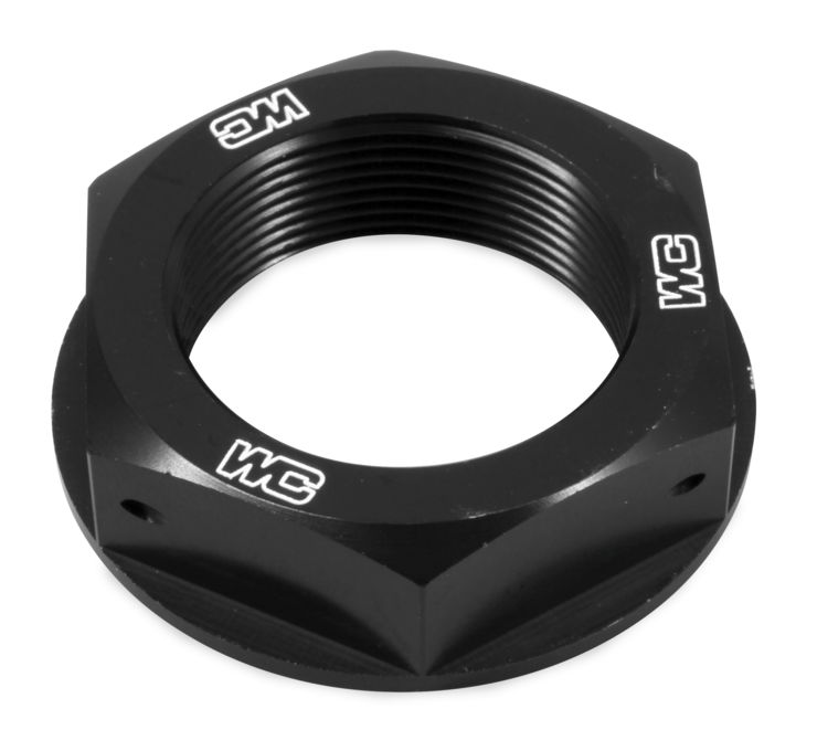 Black Steering Stem Nut - Honda CR/CRF - Click Image to Close