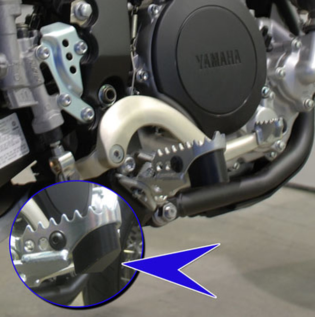 Yamaha WR250 X+R Foot Peg Sliders 08-17 - Click Image to Close