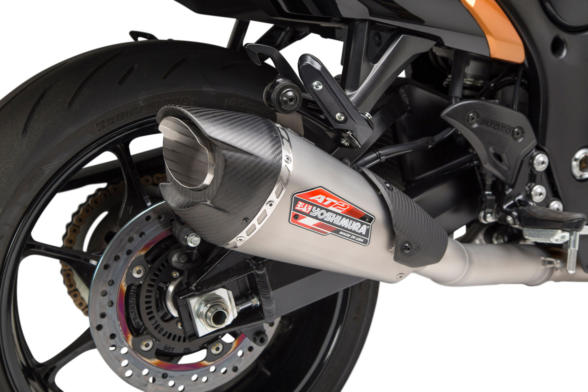 AT2 Race Stainless Full Exhaust - For 2022 Suzuki Hayabusa - Click Image to Close