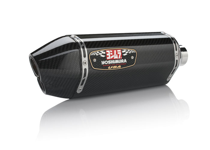 Race R77D Carbon Fiber Stainless Steel Full Exhaust - For 11+ Suzuki GSXR600/750 - Click Image to Close