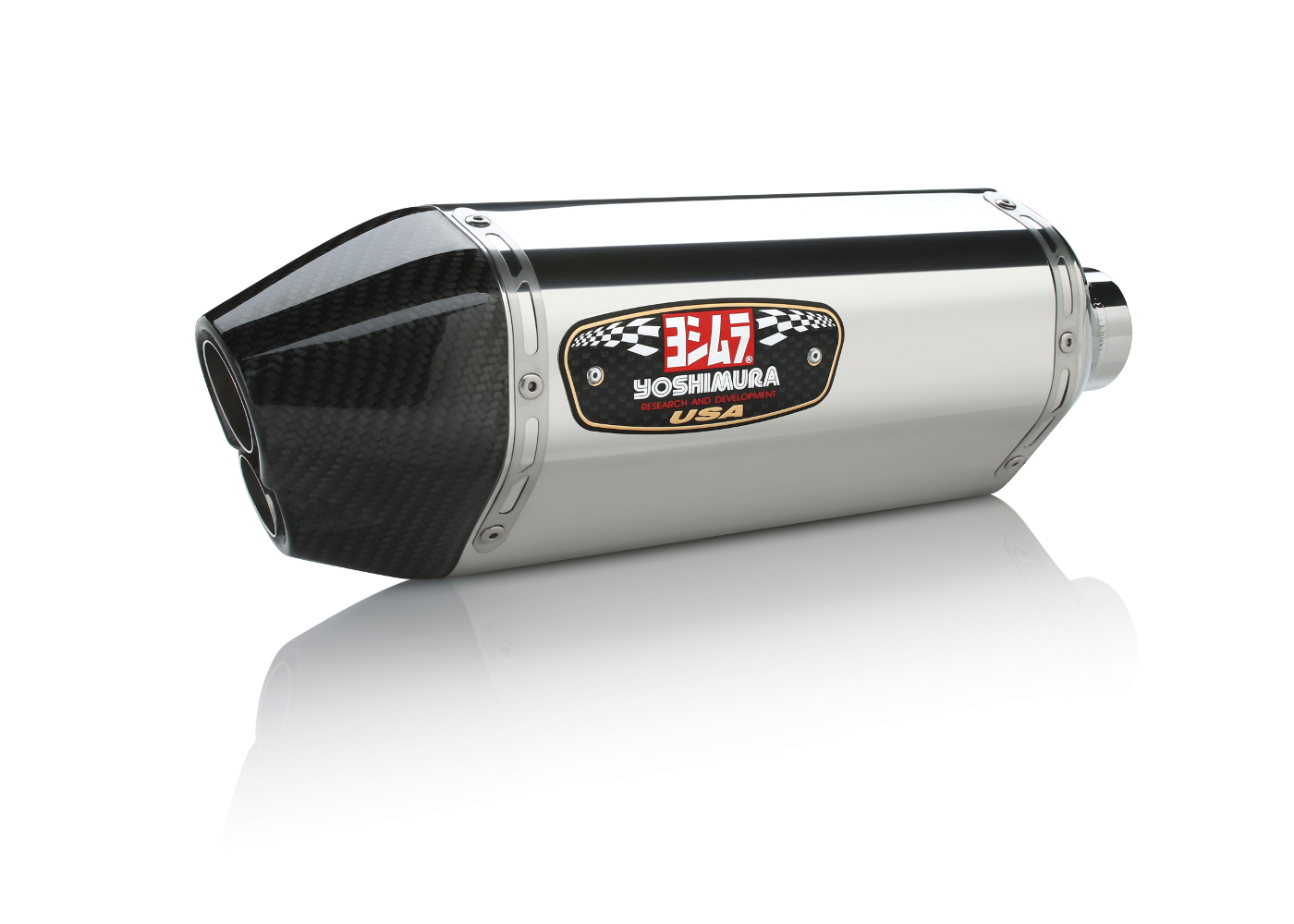 Street R77D Stainless Steel Slip On Exhaust - For 11-24 Suzuki GSXR600/750 - Click Image to Close