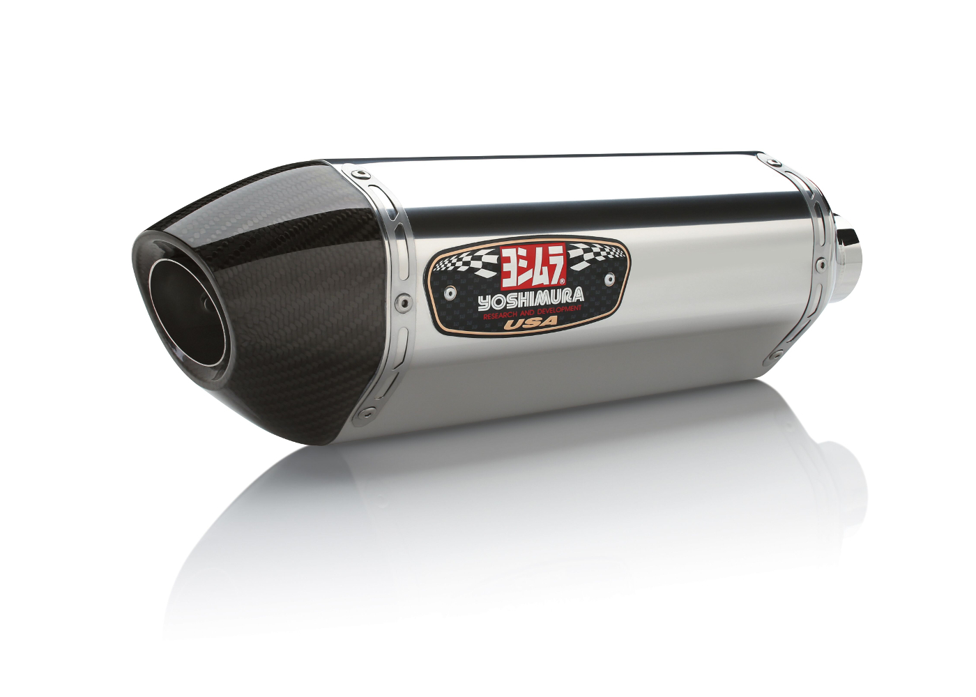 Signature R77 Stainless Steel Slip On Exhaust - For 11-24 Suzuki GSXR600/750 - Click Image to Close