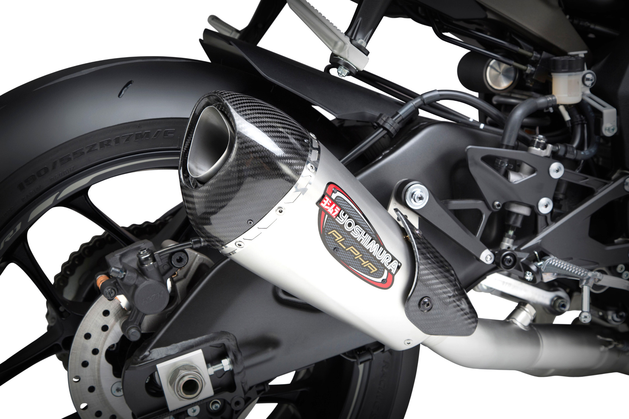 Race Alpha-T 3/4 Stainless Works Slip On Exhaust - For Yamaha R1 - Click Image to Close