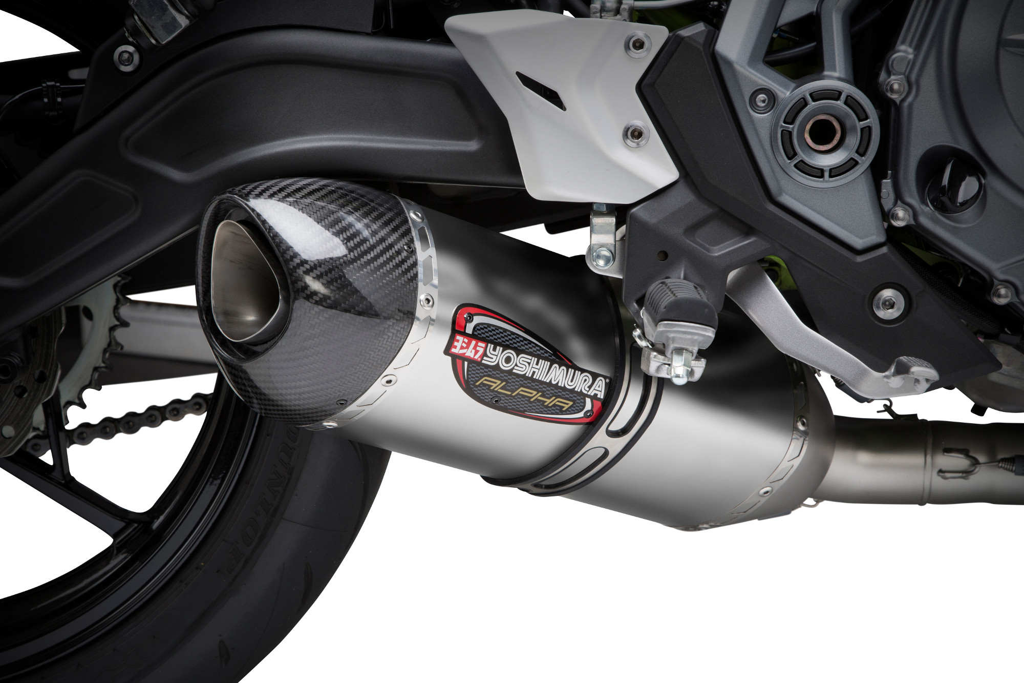 Race Alpha Works Stainless Full Exhaust - For 17-21 Z650 & Ninja 650 - Click Image to Close