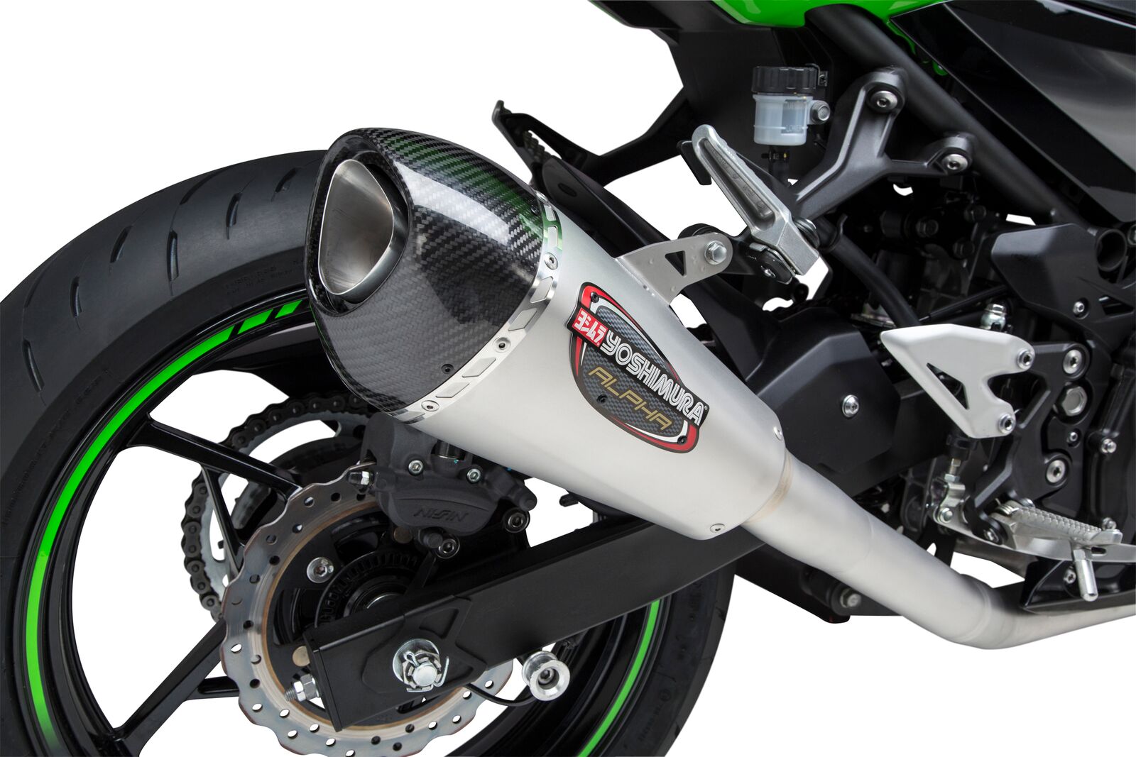 Race Alpha T Stainless Full Exhaust - Kawasaki Ninja 400 - Click Image to Close