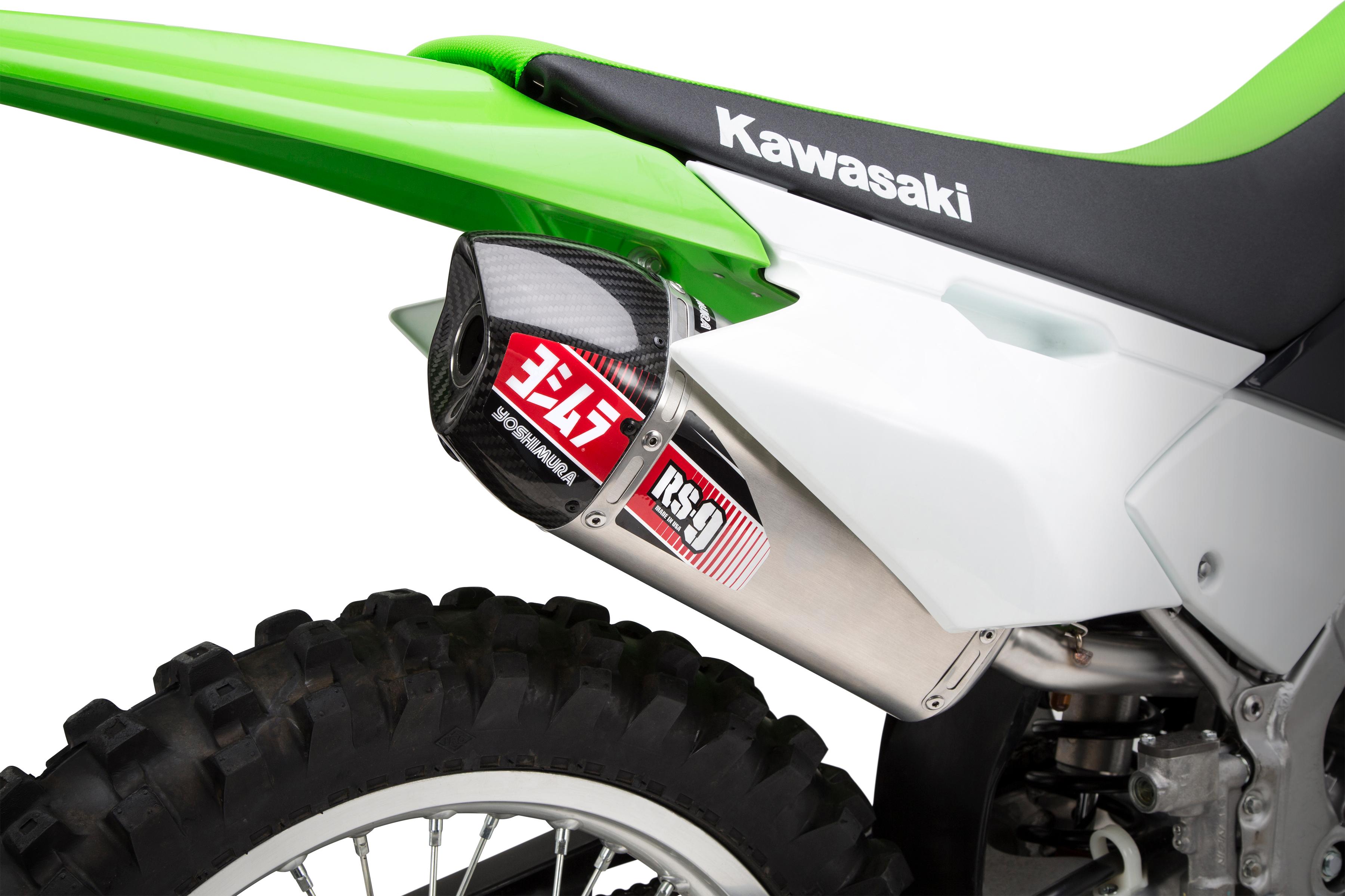 Signature RS9 Works Finish Full Exhaust - For 11-21 Kawasaki KLX140 - Click Image to Close