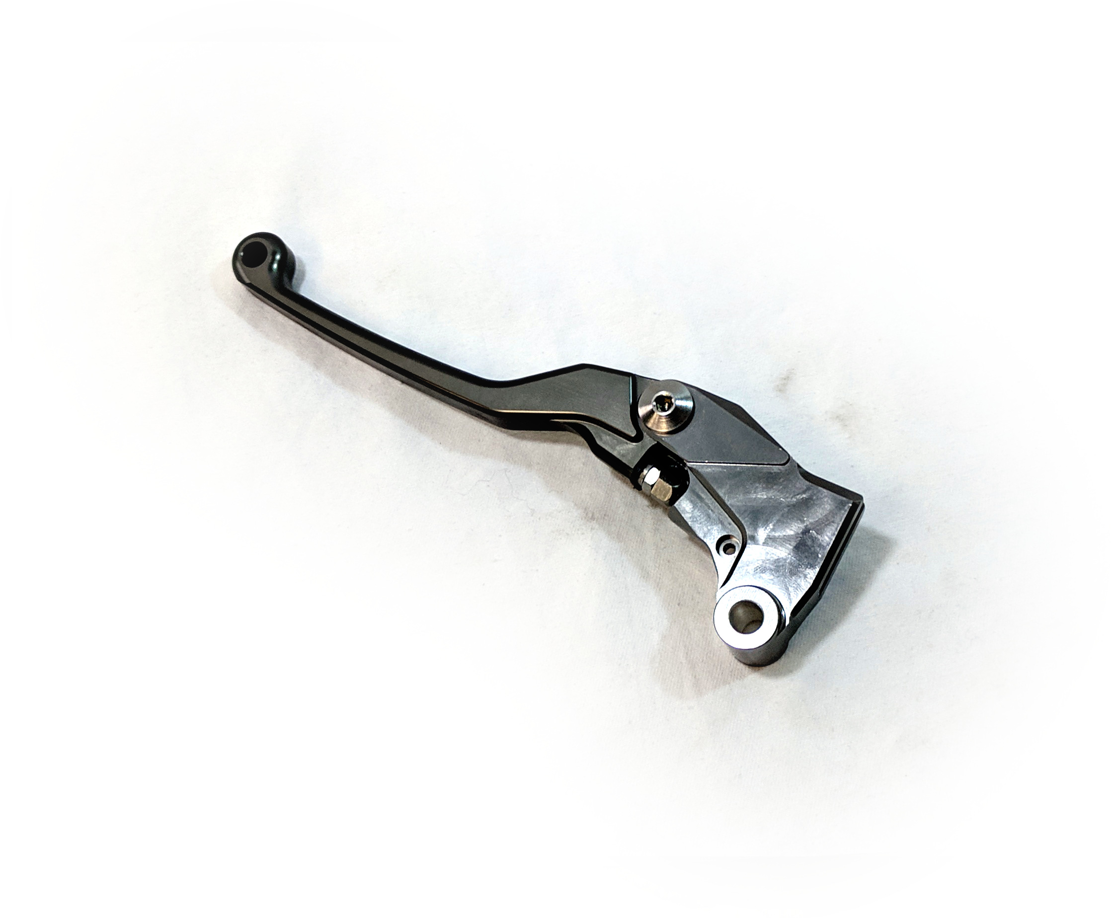 Pivot CP CNC Clutch Lever - 4 Finger Length - Kawasaki KLX125/250 D - Click Image to Close