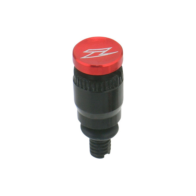 Single Red M5x0.8 Fork Air Bleed Valve - For Most Japanese Forks - Click Image to Close