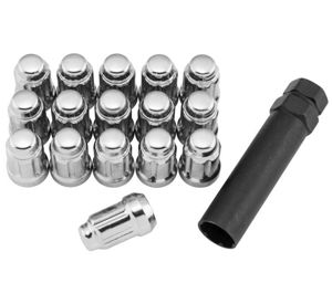 QuadBoss Spline Lug Nuts 12x1.5 - Silver