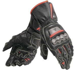 Dainese Full Metal 6 Gloves Black/Red Size L - 201815895-P75-L