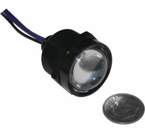 Letric Lighting Royal Flsh Led 1in Blk/Rd/Rd