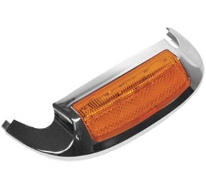 Letric Lighting Fender Tip Rpl Led Frnt Amb