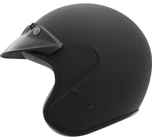 THH Helmets T-381 Flat Black Md