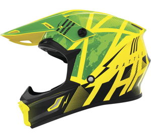 THH Helmets T710X Battle Grn/Blk Ysm