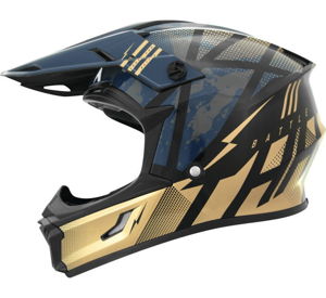 THH Helmets T710X Battle Blu/Gld Xs