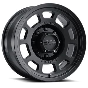 MR705 17x8.5 0mm Offset 8x6.5 130.81mm CB Matte Black Wheel