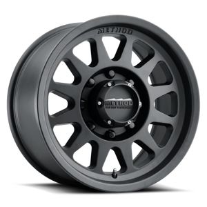 MR704 HD 17x9 18mm Offset 8x170 130.81mm CB Matte Black Wheel